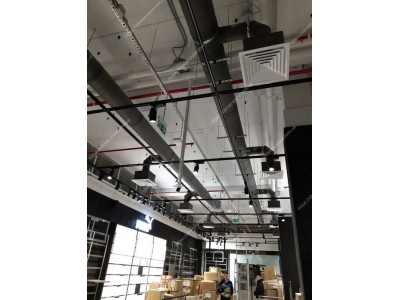Монтаж системы вентиляции в магазине Puma ТРЦ Сити Центр