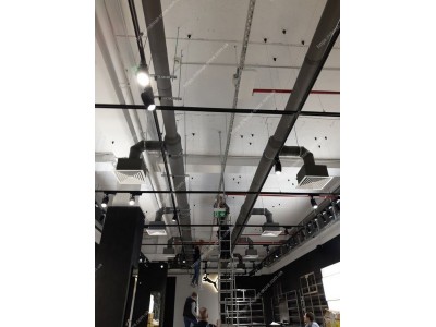 Монтаж системи вентиляції в магазині Puma ТРЦ Сіті Центр