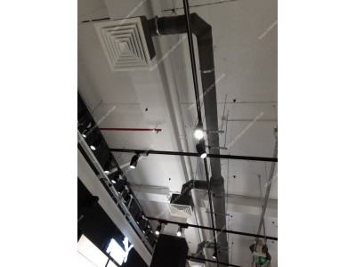 Монтаж системи вентиляції в магазині Puma ТРЦ Сіті Центр